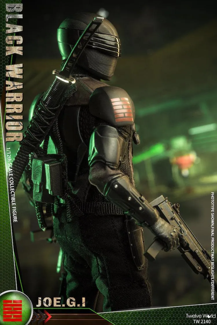 1:12 Black Warrior Action Figure