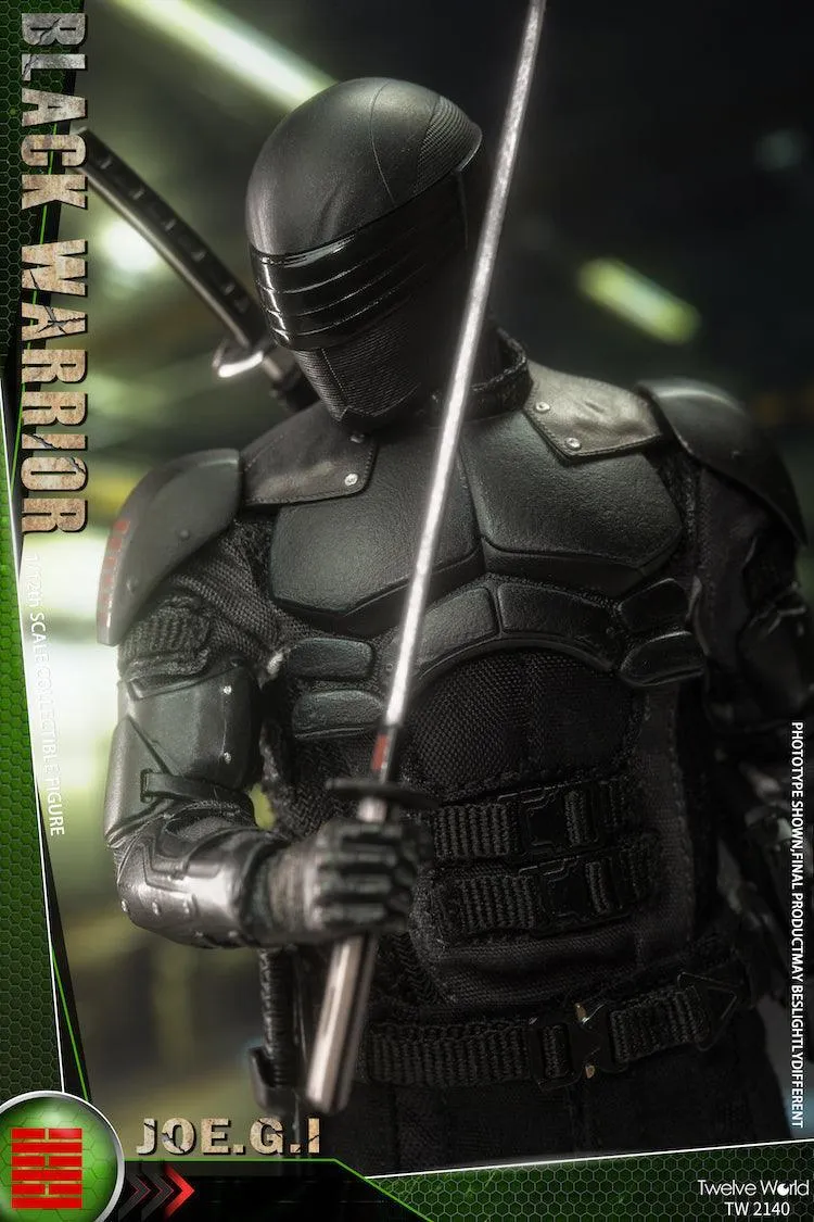 1:12 Black Warrior Action Figure