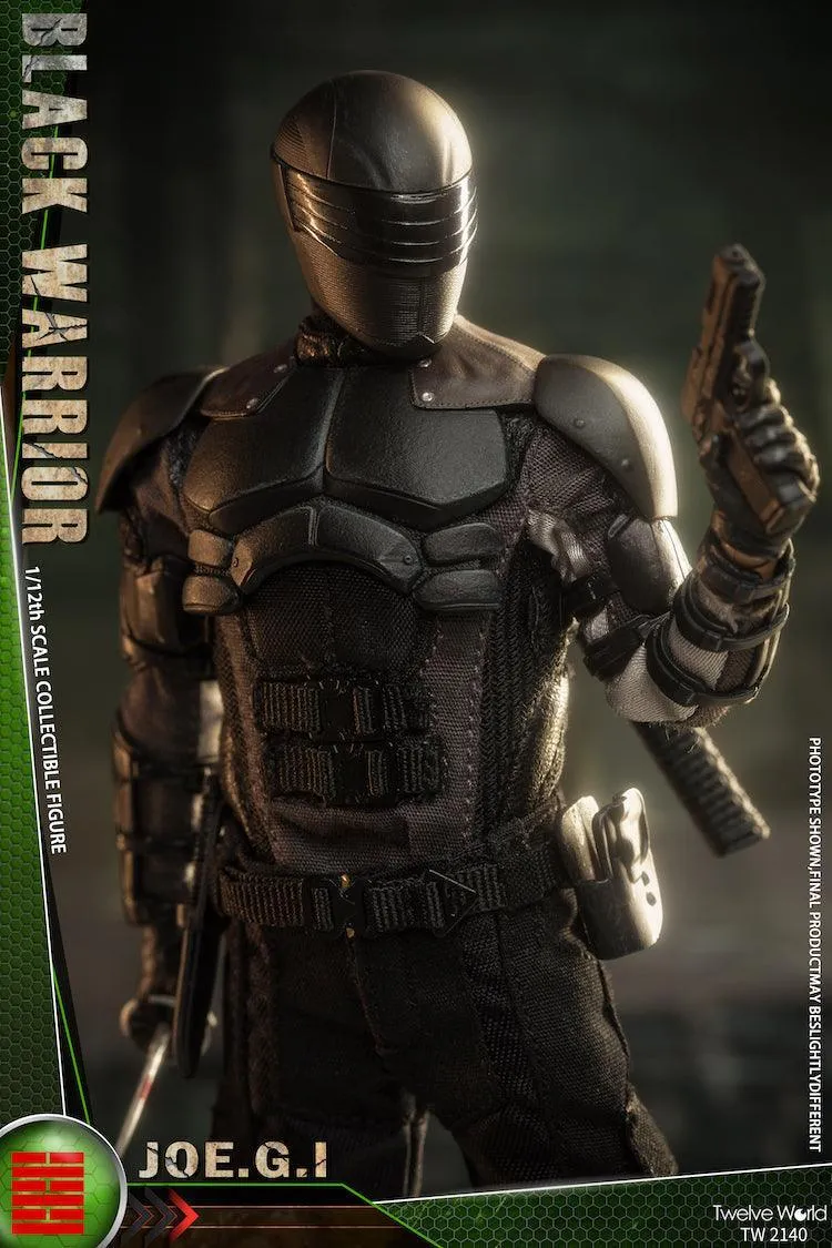 1:12 Black Warrior Action Figure