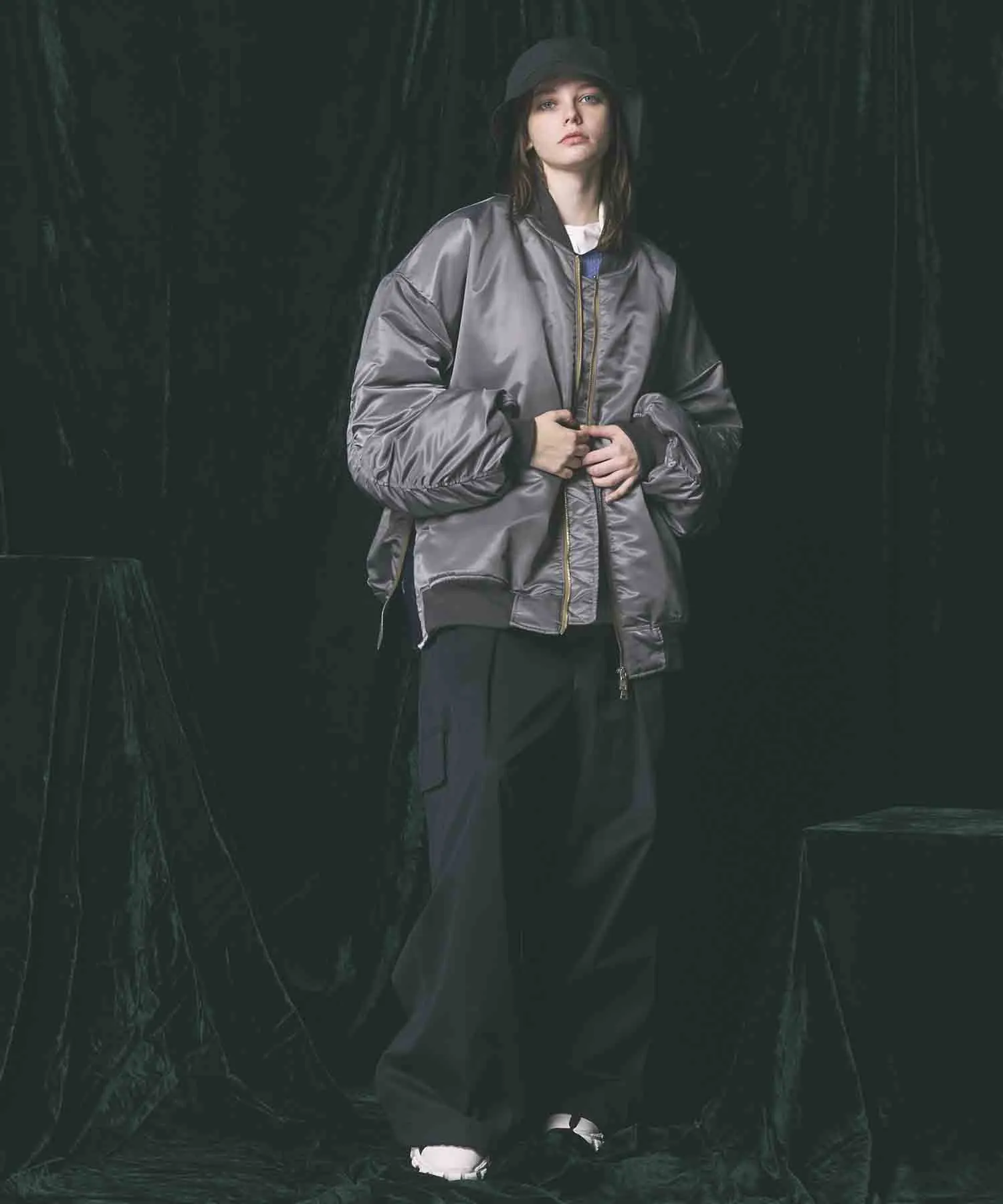 120/2/2 Suvin Cotton Gabardine Prime-Wide Cargo Pants