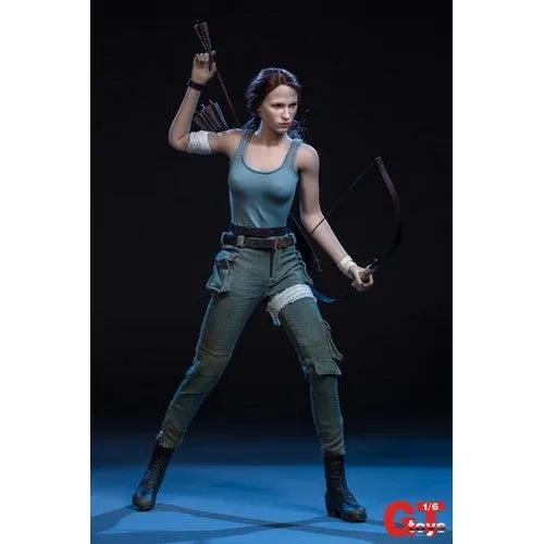 1:6 Tomb Raider - Lara Croft The Explorer Female Custom Figure Set (Outfit & Headsculpt Only)