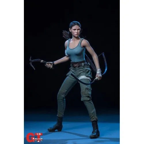 1:6 Tomb Raider - Lara Croft The Explorer Female Custom Figure Set (Outfit & Headsculpt Only)