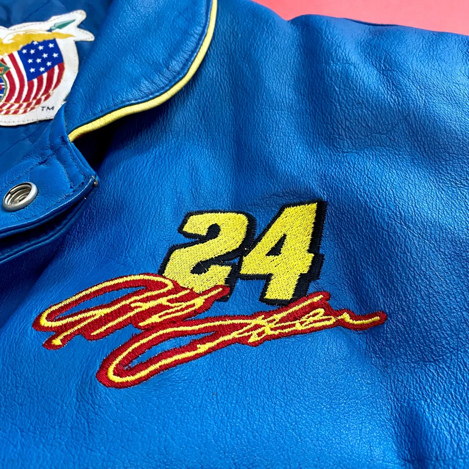 2001 NASCAR Jeff Hamilton Designed Jeff Gordon Leather Jacket