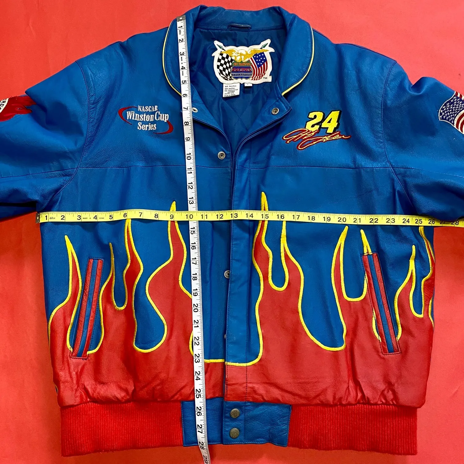 2001 NASCAR Jeff Hamilton Designed Jeff Gordon Leather Jacket