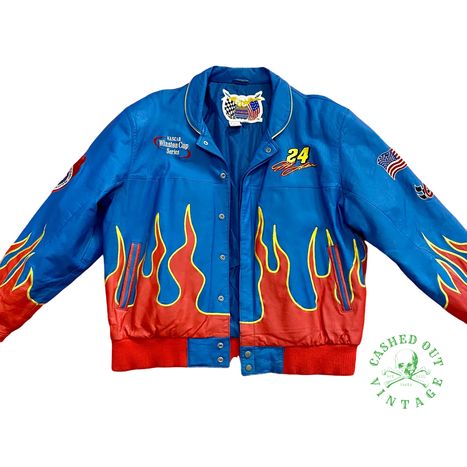 2001 NASCAR Jeff Hamilton Designed Jeff Gordon Leather Jacket