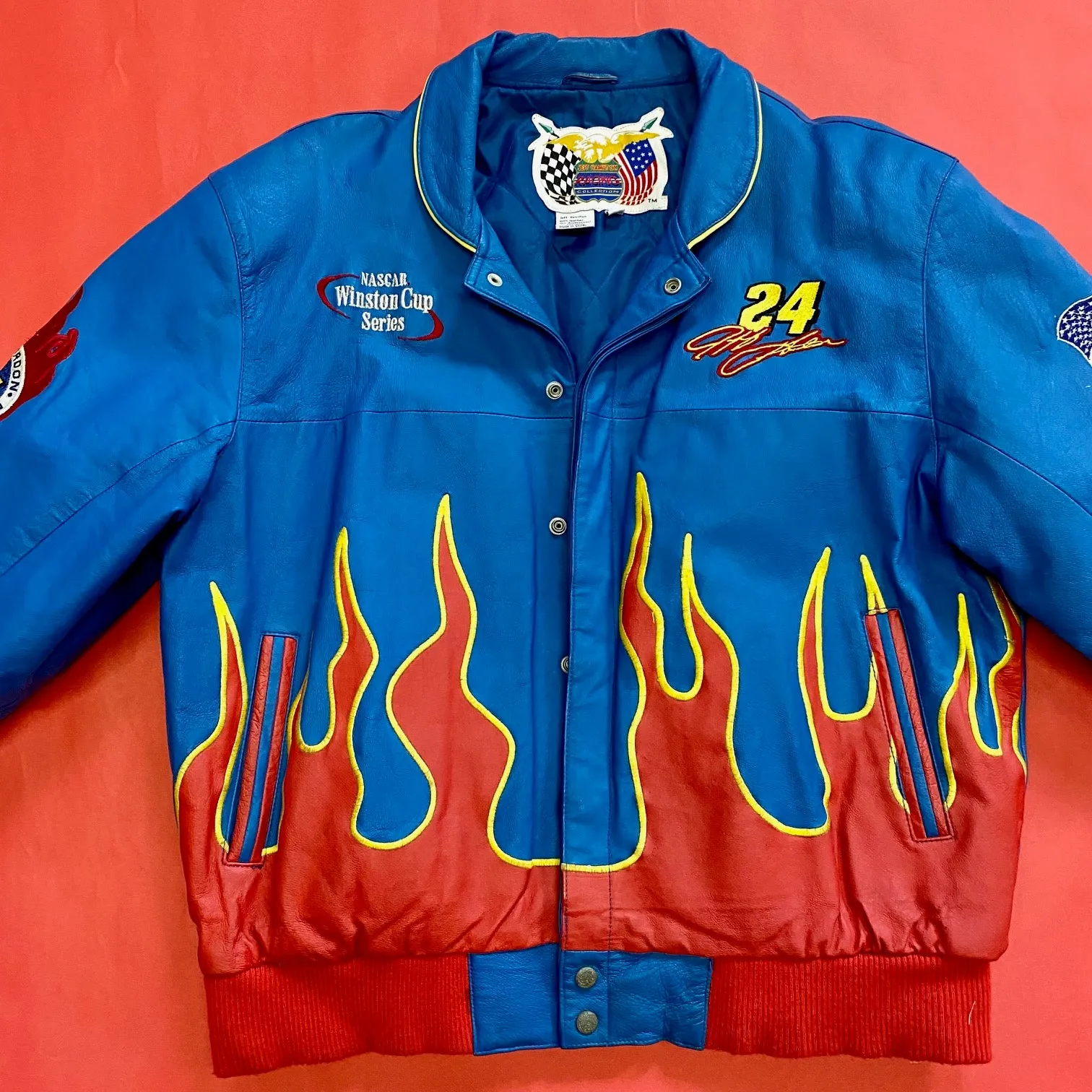 2001 NASCAR Jeff Hamilton Designed Jeff Gordon Leather Jacket