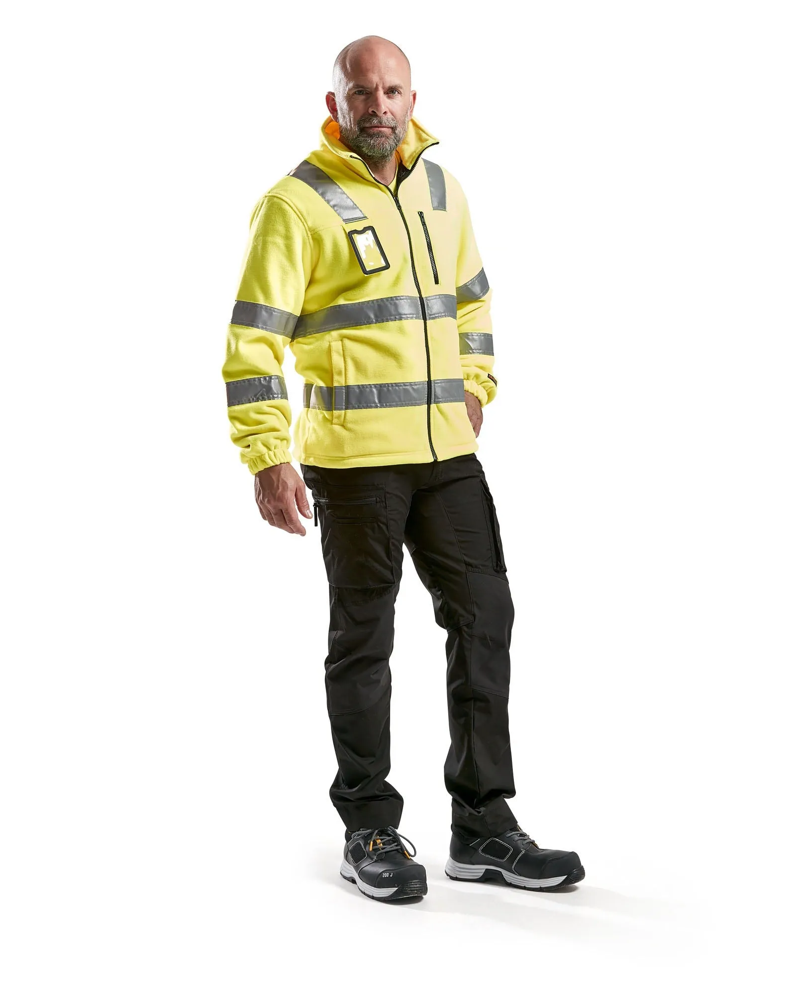 4853 HIGH VIS FLEECE JACKET