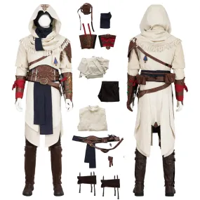 AC Mirage Basim Cosplay Game Assassins Creed Mirage Costume Halloween Carnival Suit