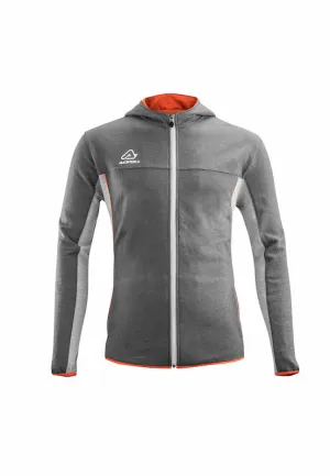 ACERBIS BELATRIX HOODIE GREY LIGHT GREY FLUO FLUO CORAL