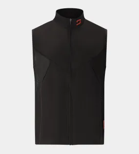 AIR MESH GILET - BLACK