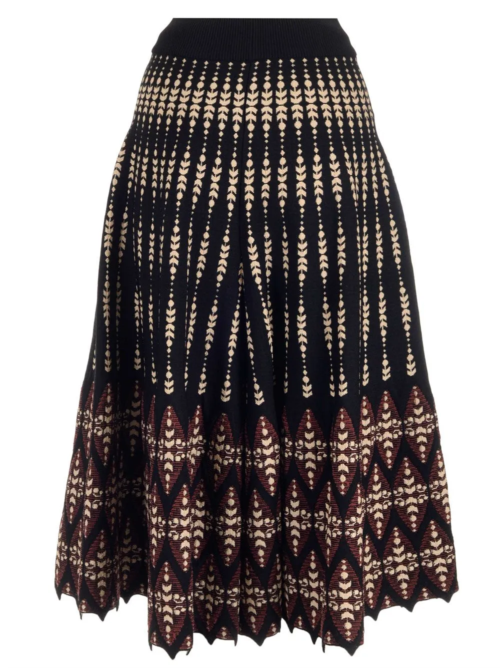 Alaïa Jacquard Knit Culottes