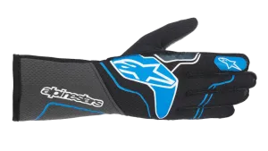 ALPINESTARS 3550123_17_3XL Auto racing gloves Tech-1 ZX V3 Black / Blue, Size 3XL