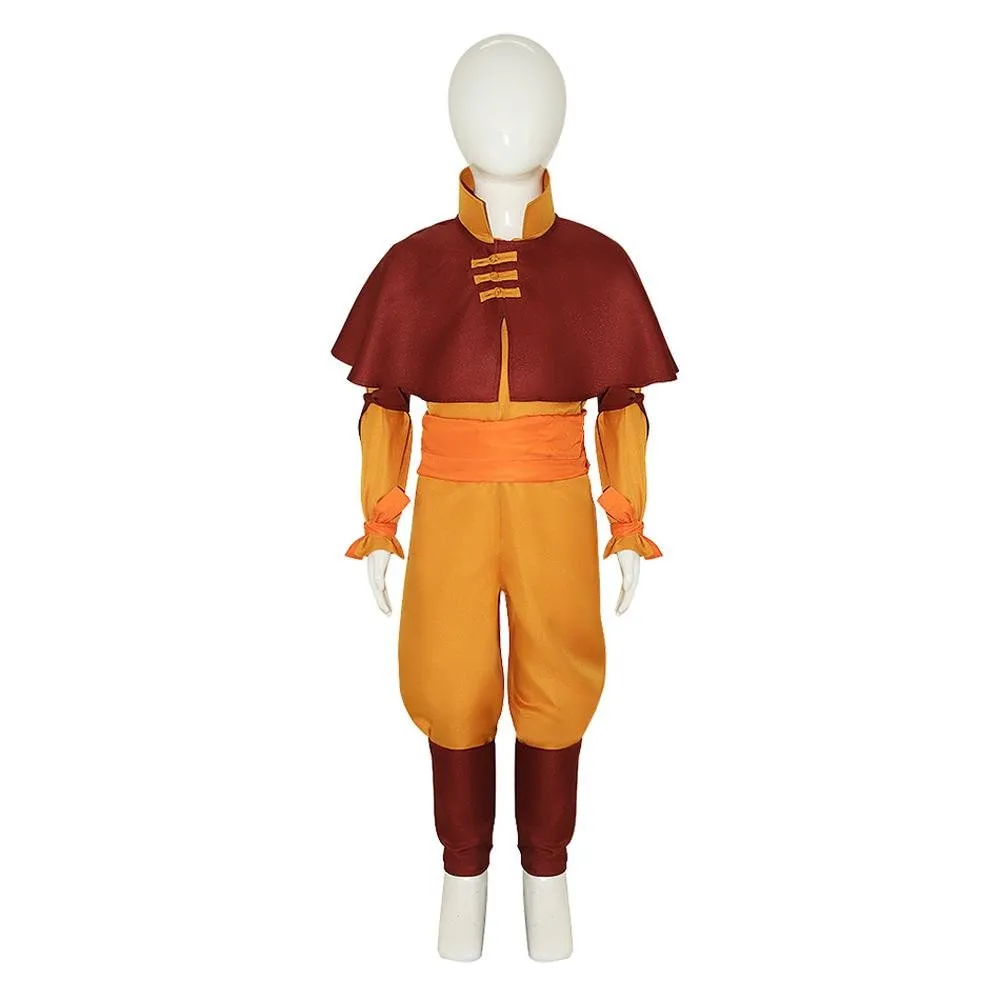 Anime Katara Bumi Aang Avatar The Last Airbender Cosplay Costume Adult Kids