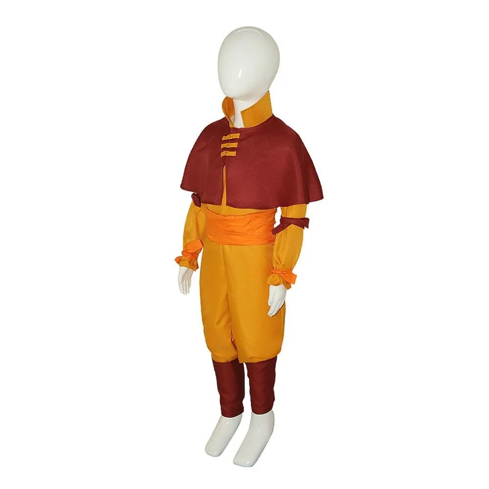 Anime Katara Bumi Aang Avatar The Last Airbender Cosplay Costume Adult Kids