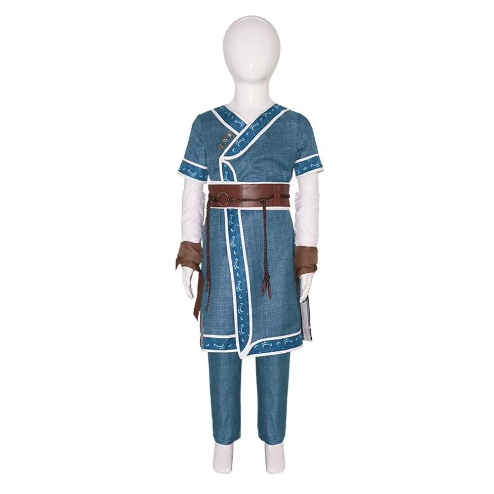 Anime Katara Bumi Aang Avatar The Last Airbender Cosplay Costume Adult Kids