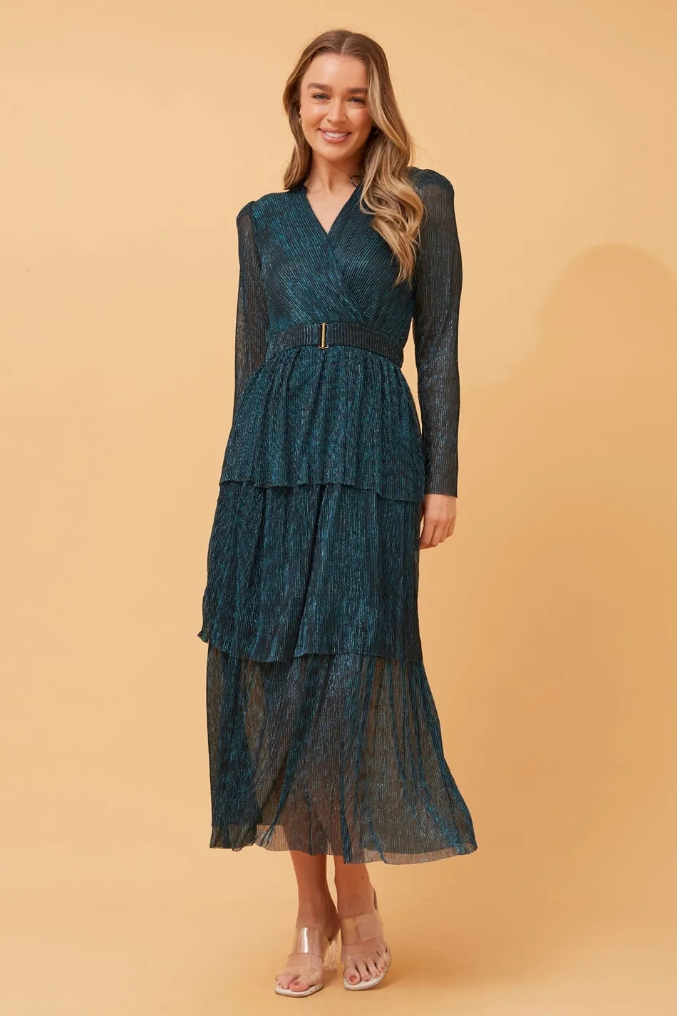 ANTONIA GLITTER MAXI DRESS