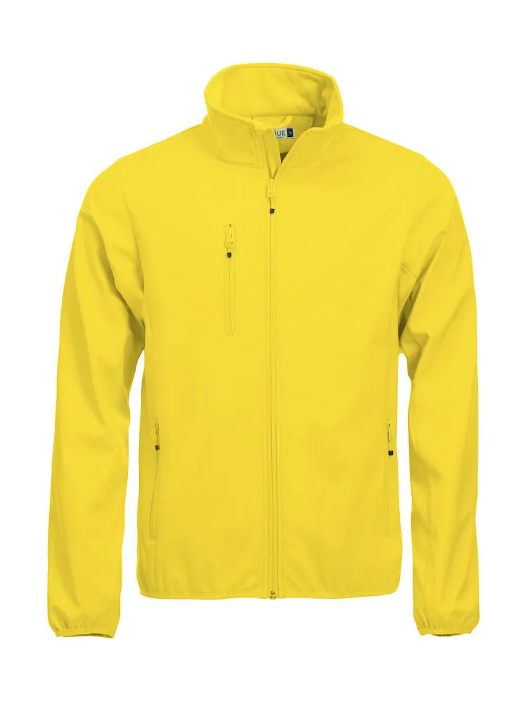 Basic Softshell Jacket Lemon 020910