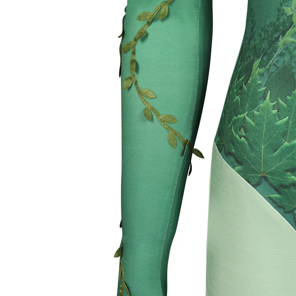 Batman Poison Ivy Green Women Jumpsuits Party Carnival Halloween Cosplay Costume