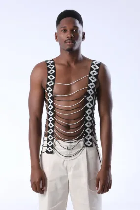 Beaded Xhosa Vest for Men