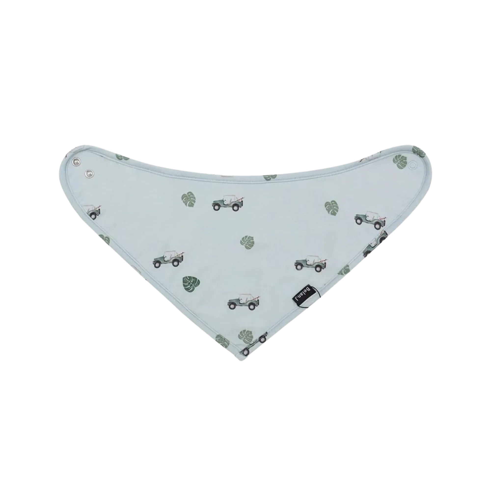 BELAN J Bandana Bib - Green Jeep