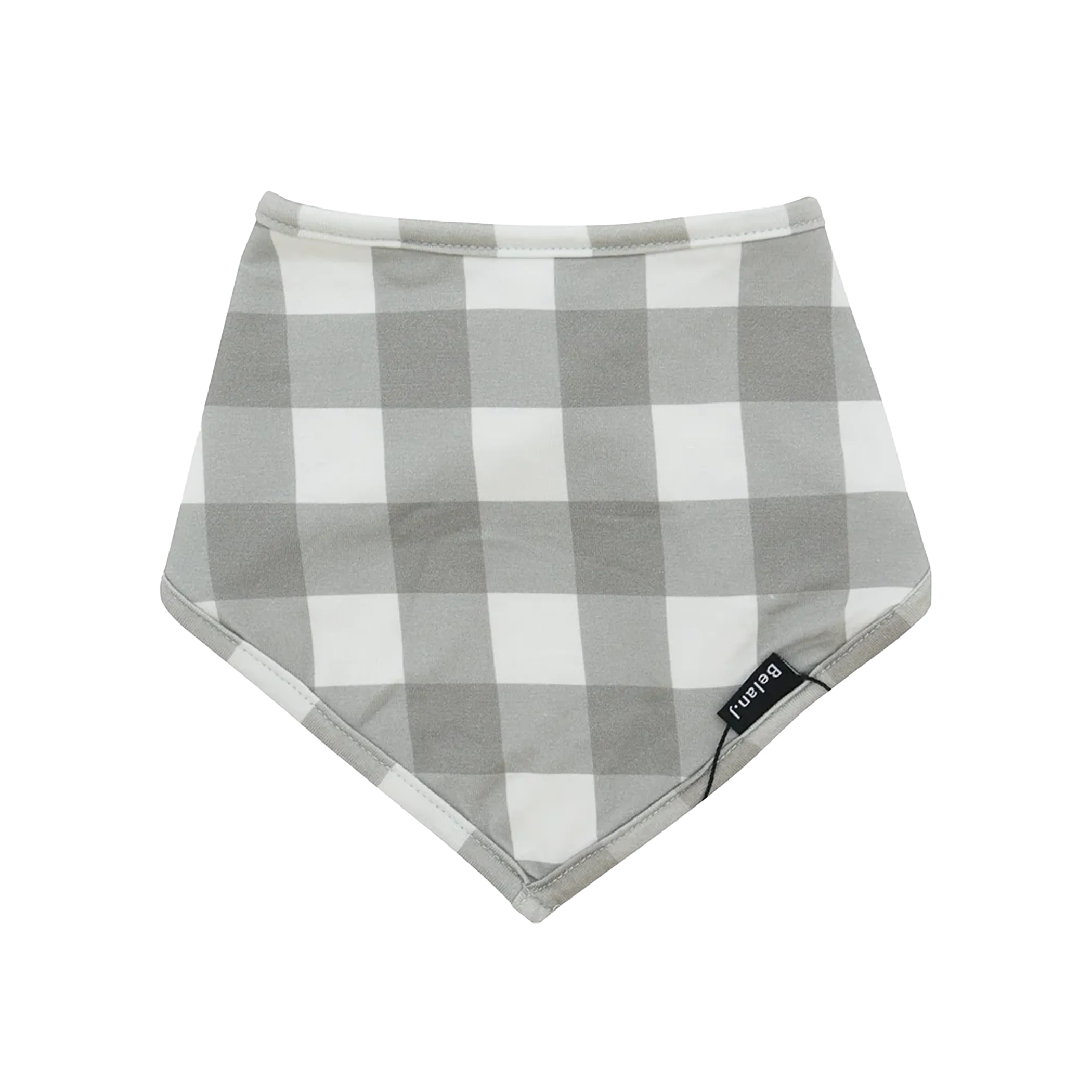 BELAN J Bandana Bib - Sage Plaid