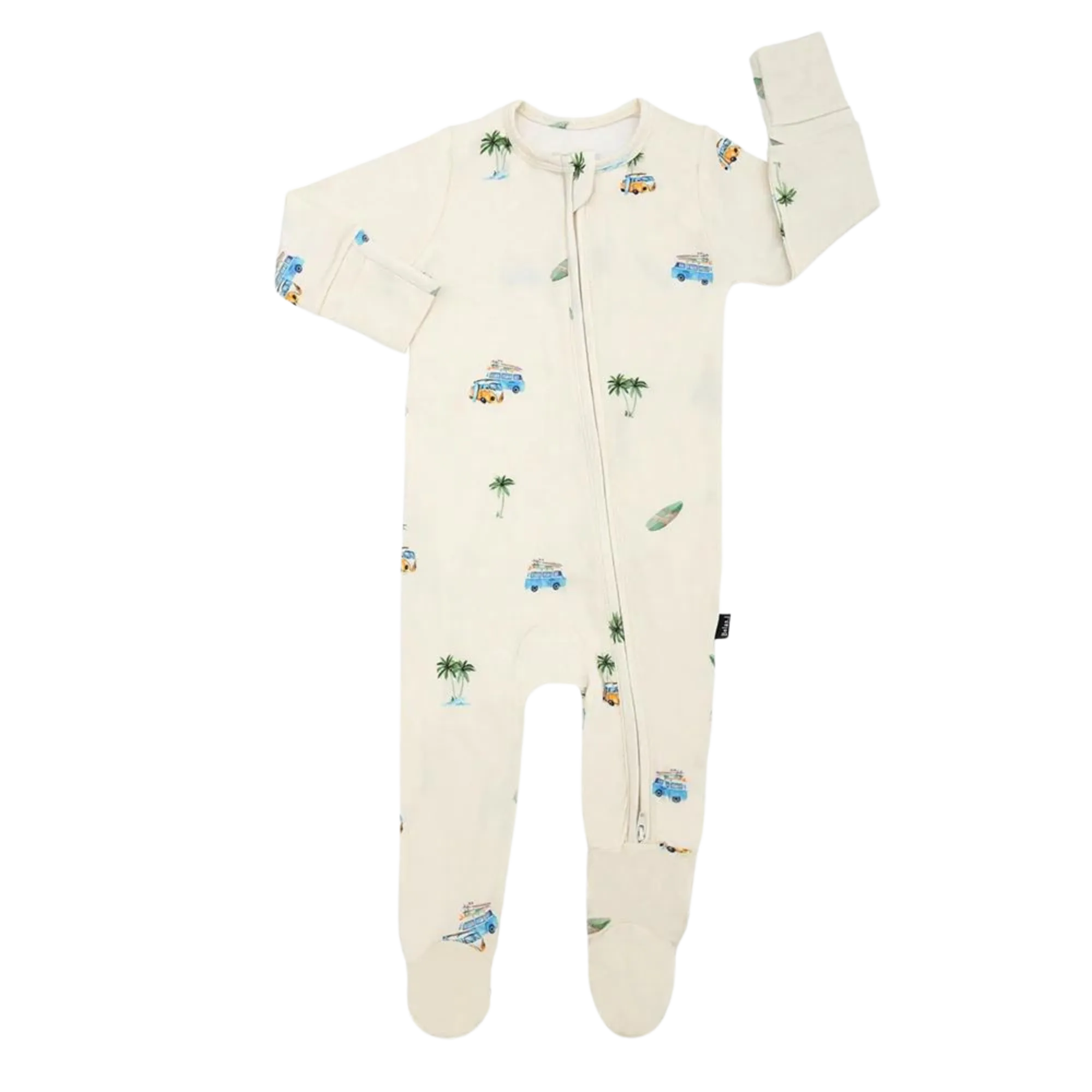 BELAN J Footed Zipper Sleeper - Surfride