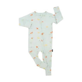 BELAN J Sleeper with Fold-over Cufs - Melons