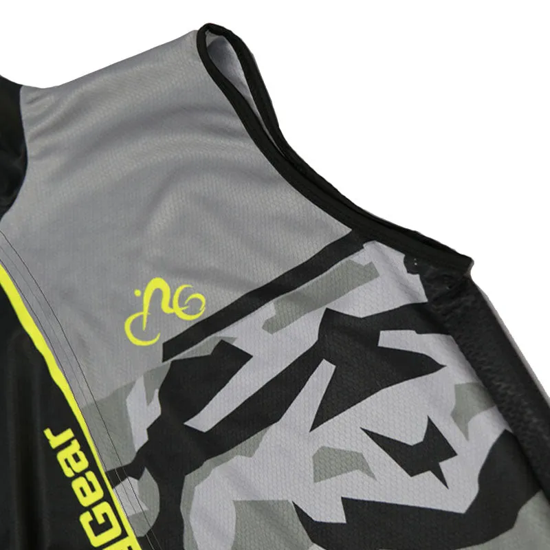 black elf Retro Cycling Vest