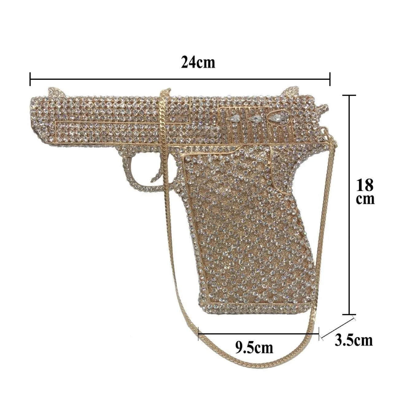 Bling Concealed Carry Clutch