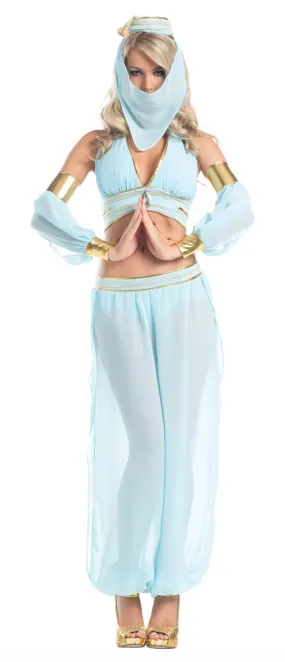 Blue Genie Costume