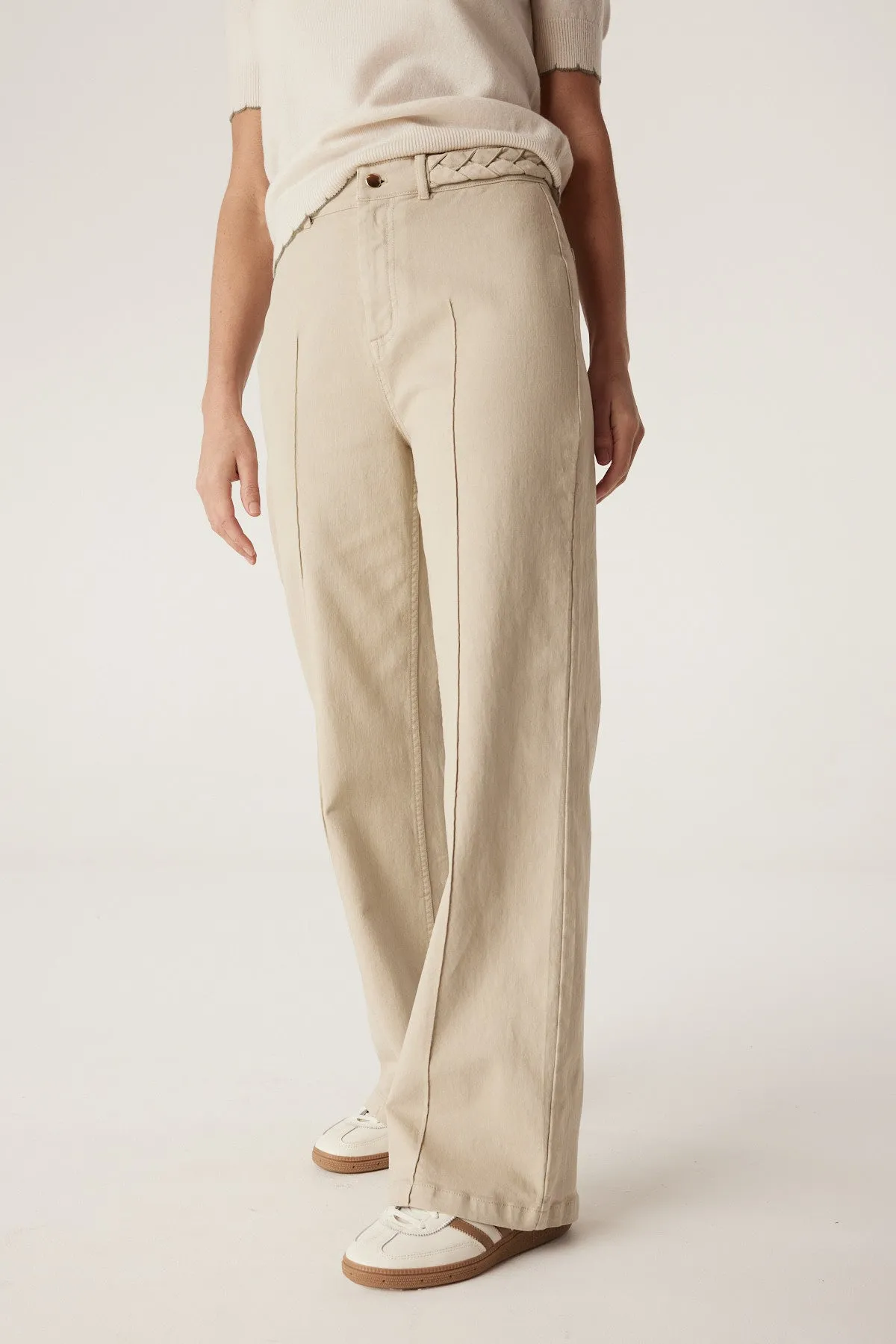 Cable - Carter Pant - Ecru