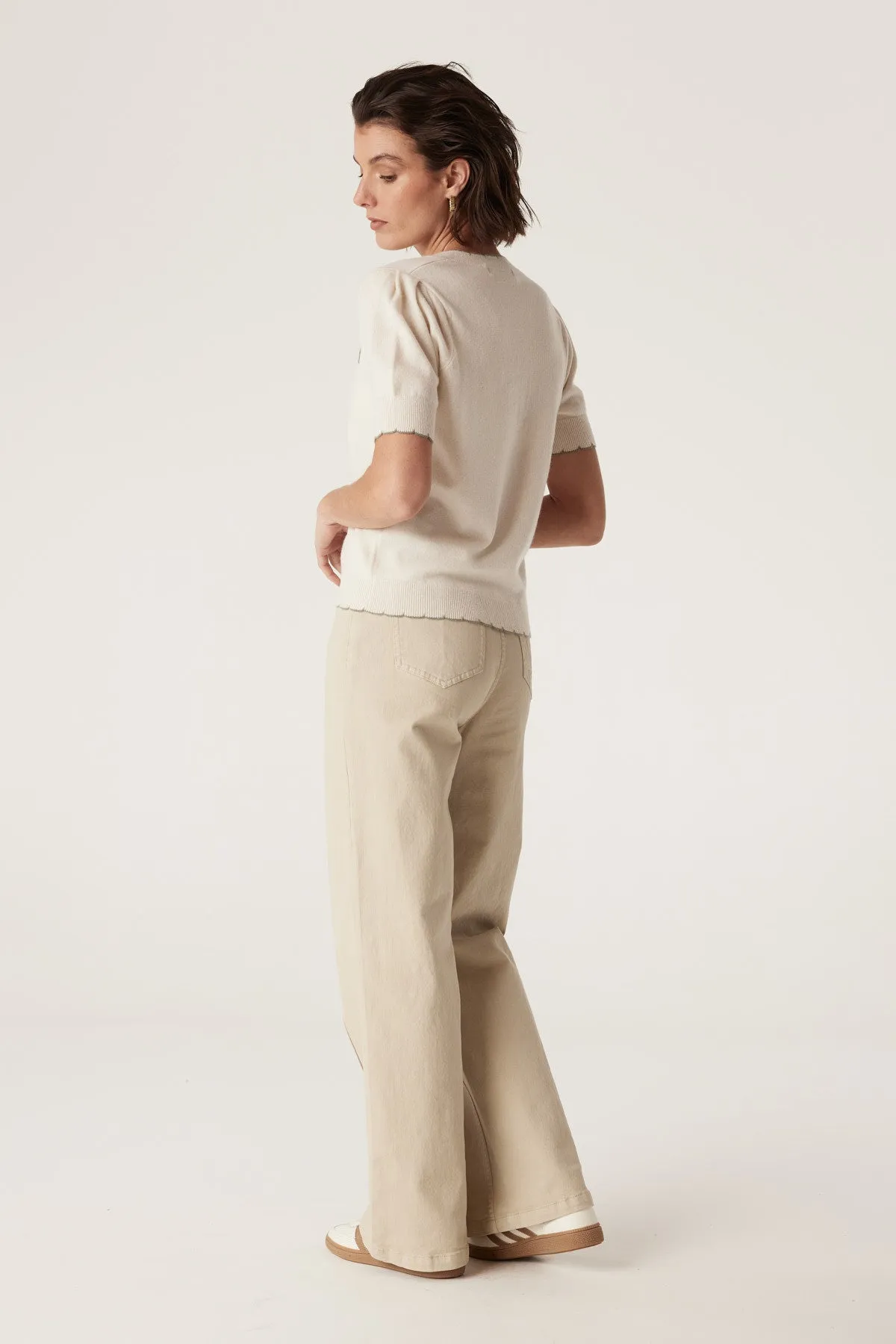 Cable - Carter Pant - Ecru