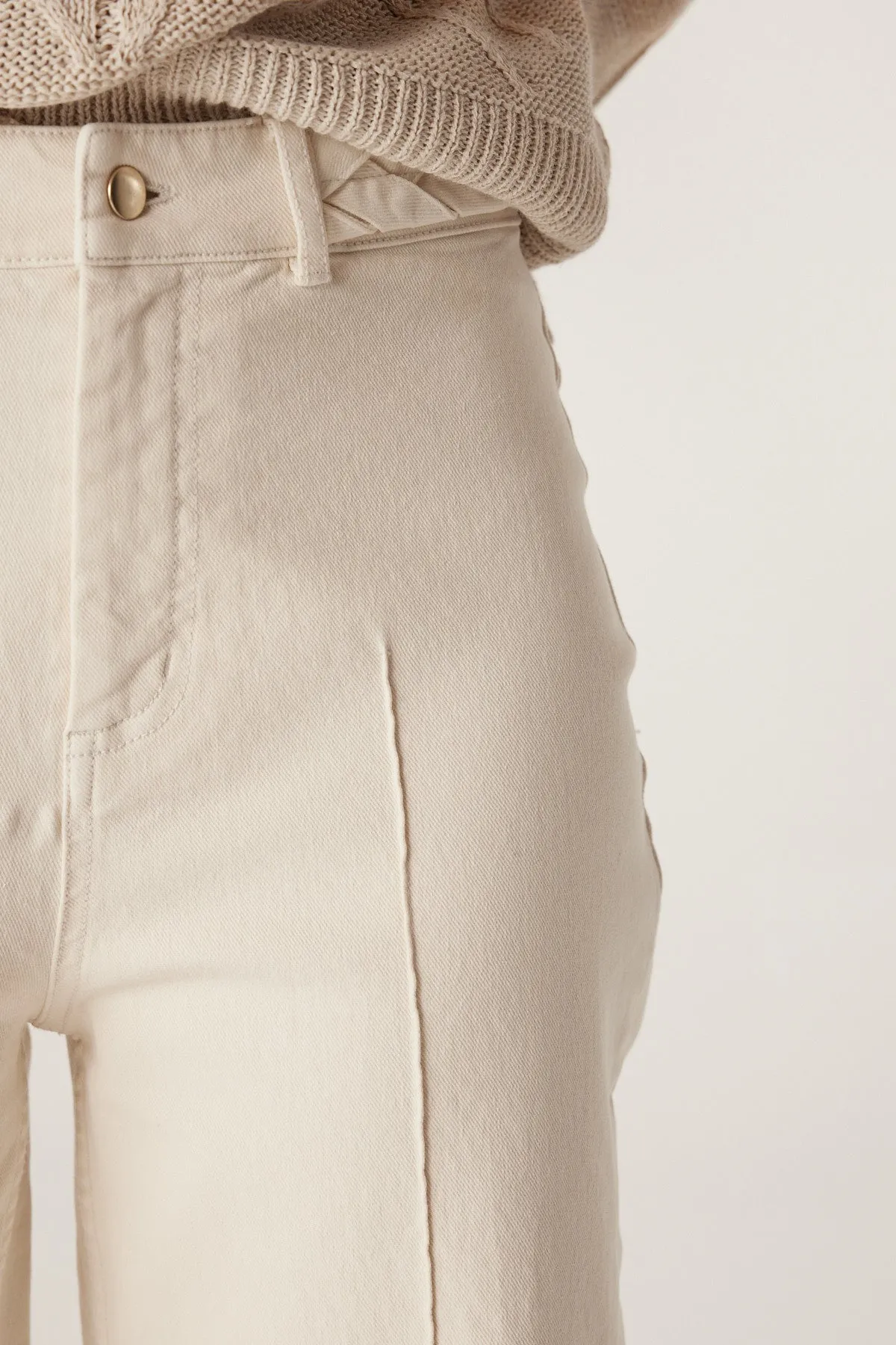 Cable - Carter Pant - Ecru