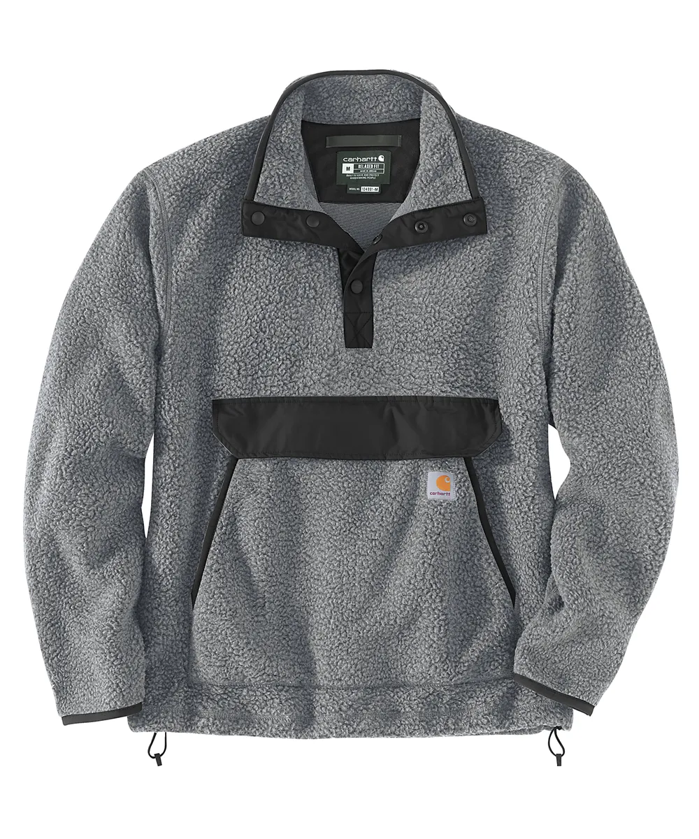 Carhartt Men's Fleece Pullover Jacket - Granite