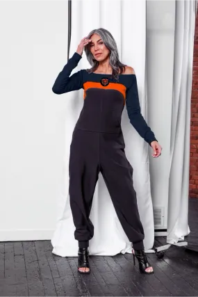 Chicago Bears Color Block Jumpsuit