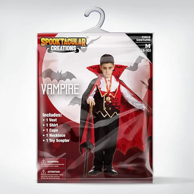 Child Vampire Costume for Boy