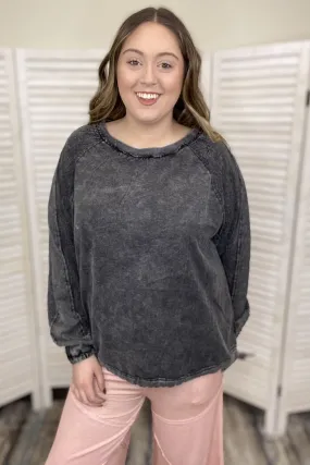 Cloudy Day Comfort Long Sleeve Top