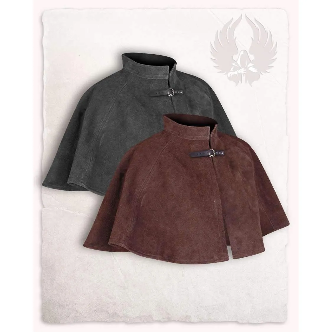 Colin suede cape