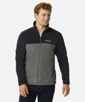 Columbia Men’s Steens Mountain Full Zip Fleece - Black/Grill