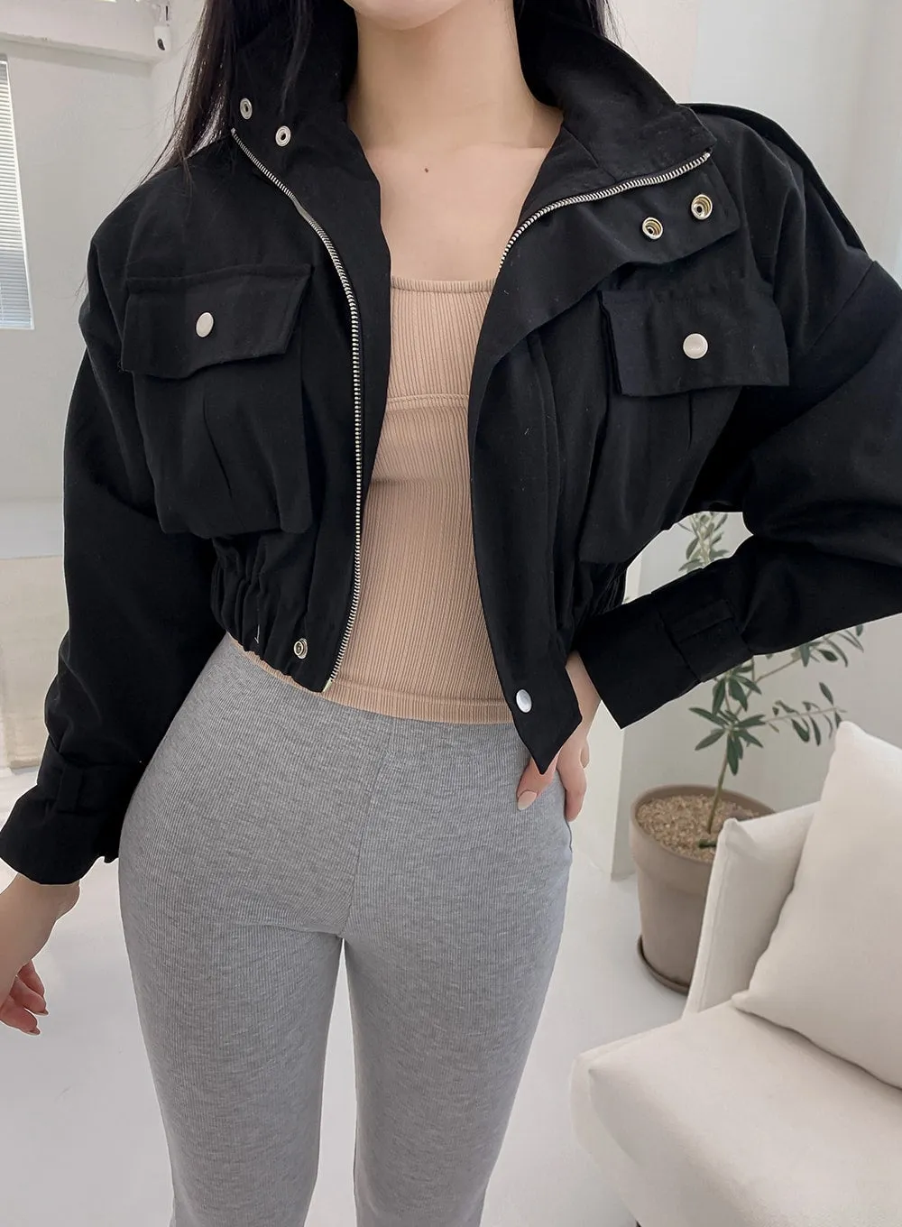 Cropped Jacket IM12