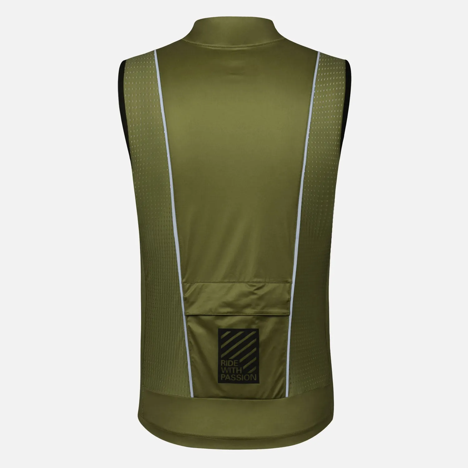 Cycling Vest Urban YAKO Arrowwood Yellow