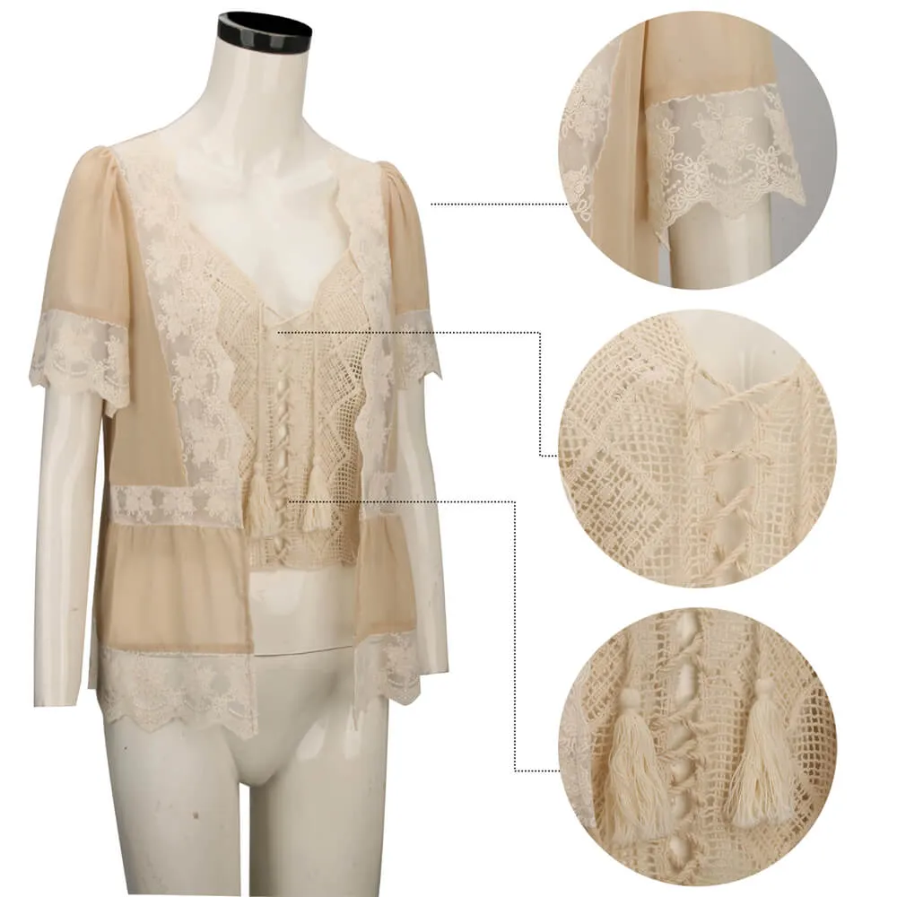 Daisy Jones & The Six Daisy Jones Cosplay Costume 70s Outfits Summer