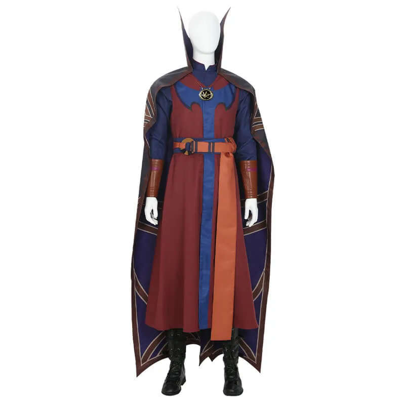 Dark Doctor Strange Halloween Costumes What If Cosplay Outfit for Men ACcosplay