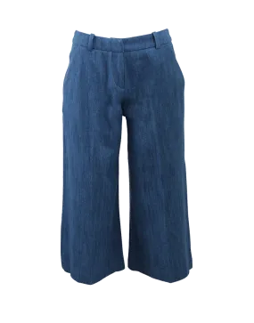 Denim Wash Culottes