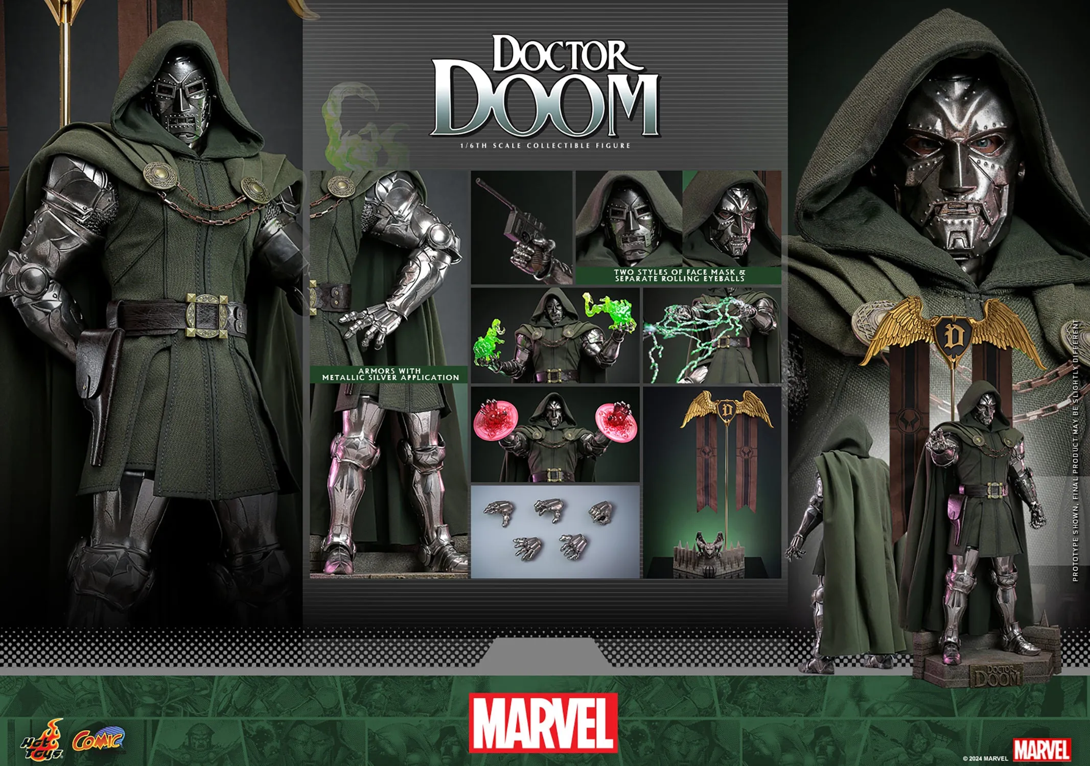 Doctor Doom Sixth Scale Figure