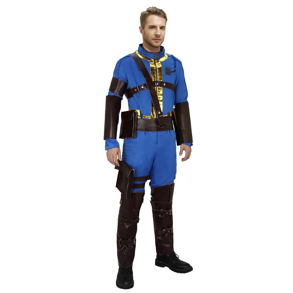 Fallout 4 Vault 111 Sole Survivor Cosplay Costume for Men