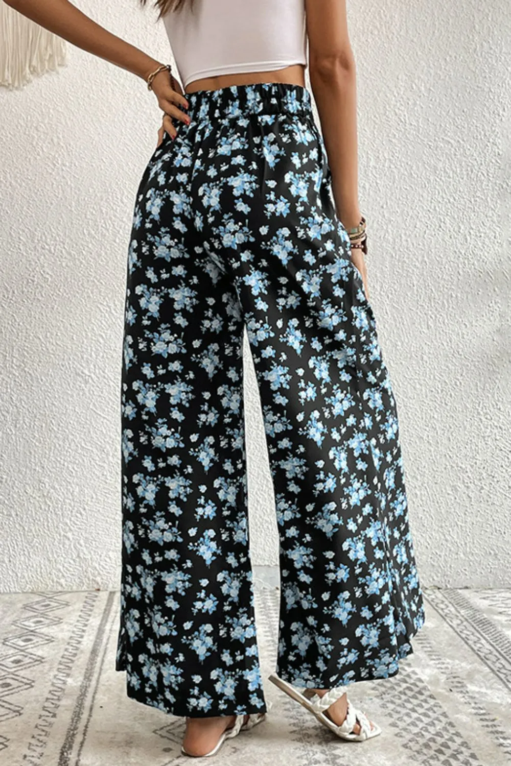 Floral Pocket Vacation Culottes