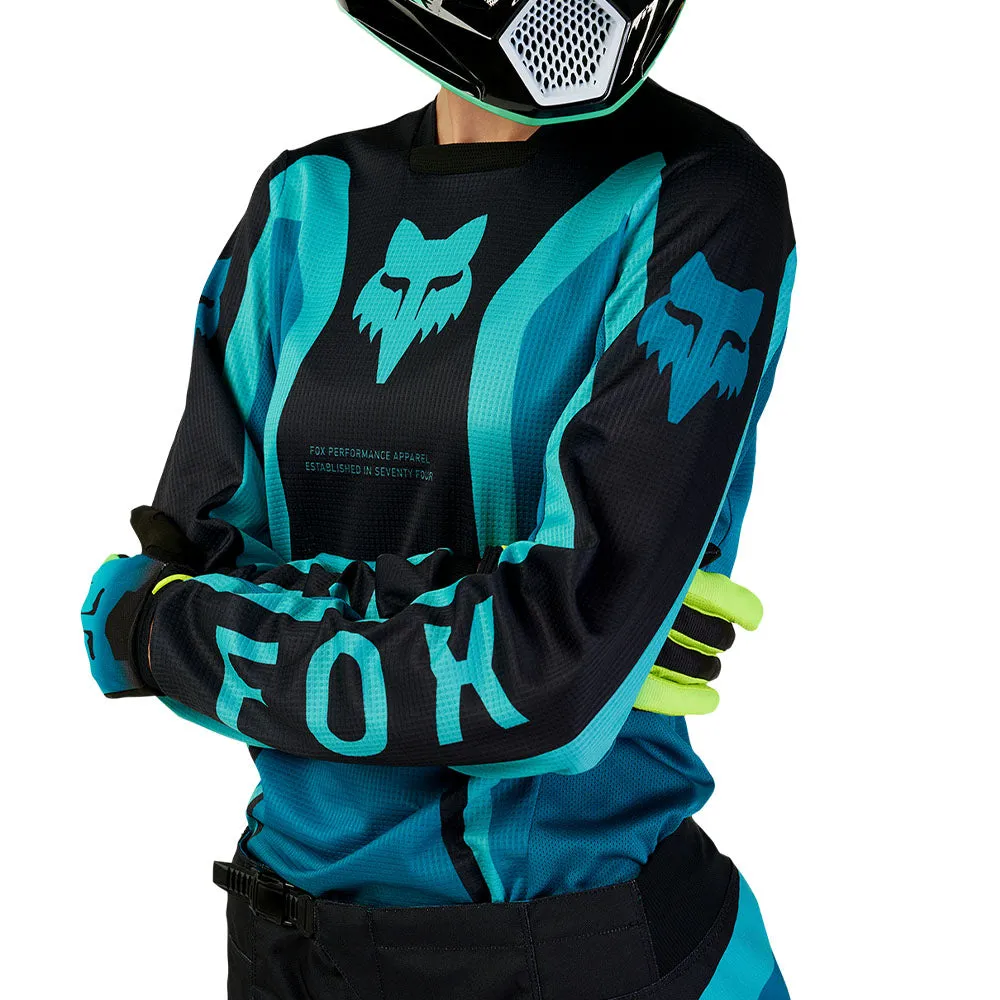 Fox Womens 180 Ballast Jersey (Maui Blue)