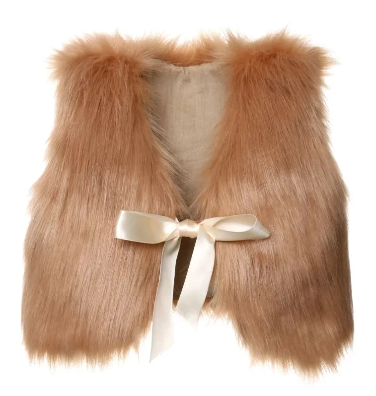 Fux Fur Vest #100032