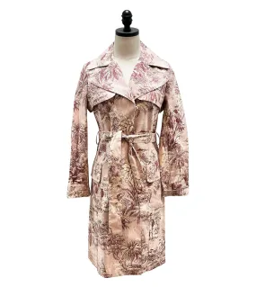 Gabriele Geppert Trench Coat / Mauve Toile